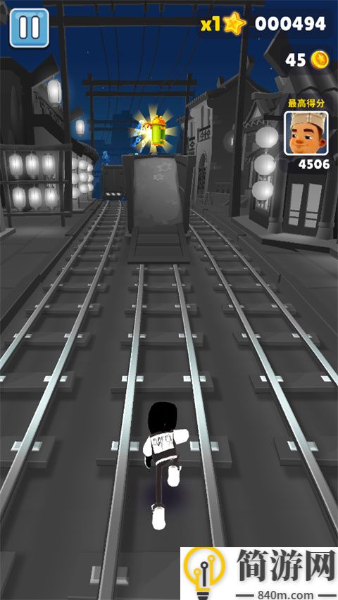 地铁跑酷怪兽5.0超级黑白洛阳